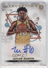 2022 Topps Inception OTE Overtime Elite 73/199 Jaylen Martin #IA-JM1 Auto 03rx
