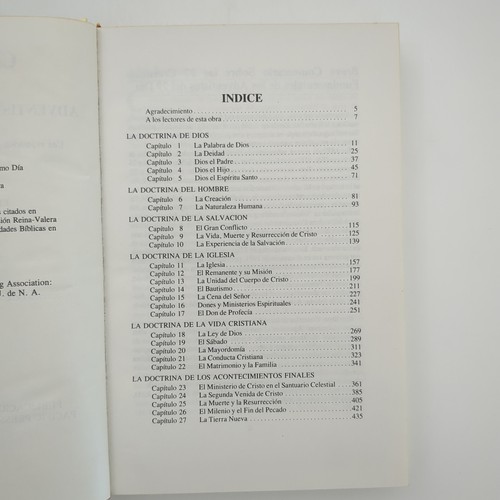 Creencias De Los Adventistas Del Septimo Dia Hardcover Book Amanda Collins 1988 - Picture 9 of 21
