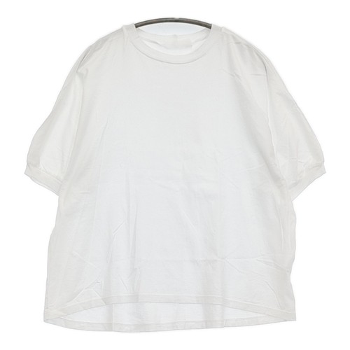 homspun Jersey short-sleeved pullover 241-6372 puff sleeves Tops white 5-082...