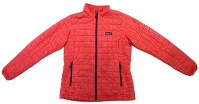 PATAGONIA 84216 Women s L Pink Lightweight Down Nano Puff Quilted Jacket Coat