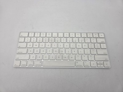Apple Magic Keyboard A1644 Wireless Bluetooth Silver Aluminum Rechargeable Slim