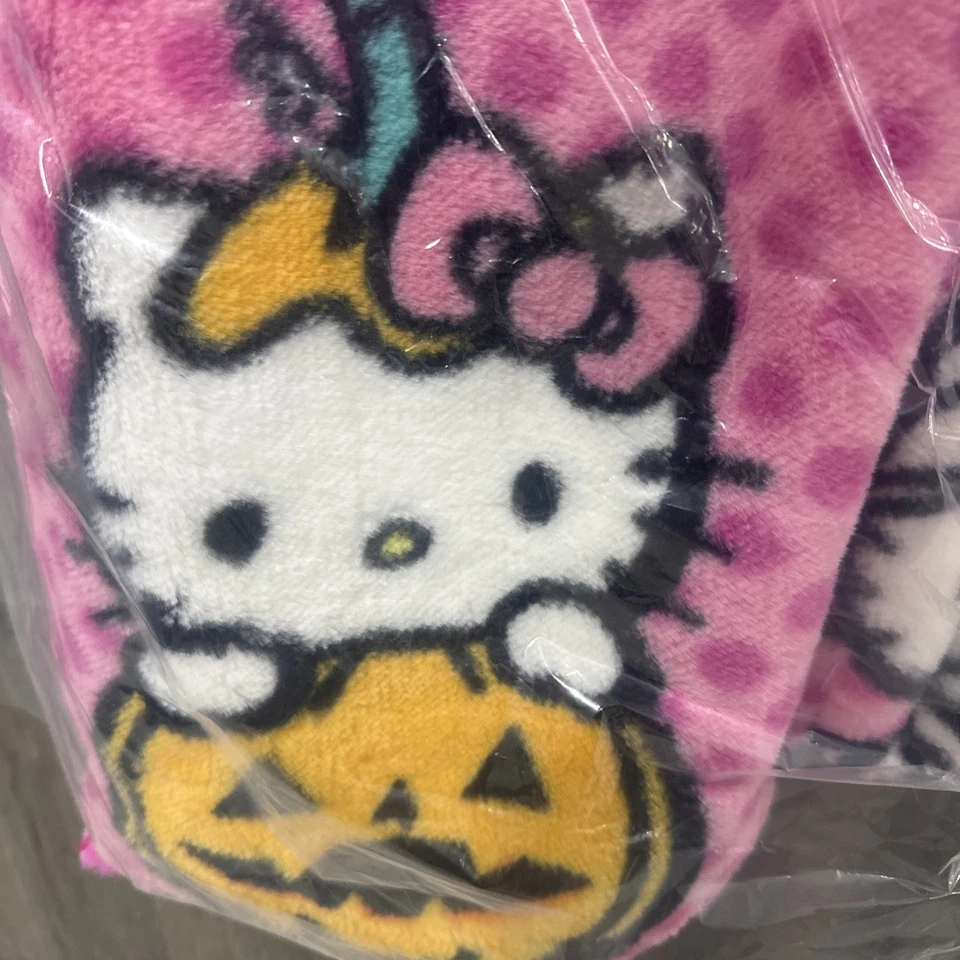 Новый Hello Kitty Фрэнки вампир мумия розовый Хэллоуин искусственного меха 50 «x 70» одеяло - Изображение 2 из 4
