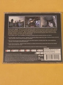 Soldier of Fortune (Sega Dreamcast, 2001) Good Condition 