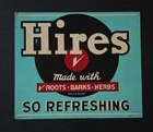 Vintage Hires Root Beer Tin Sign