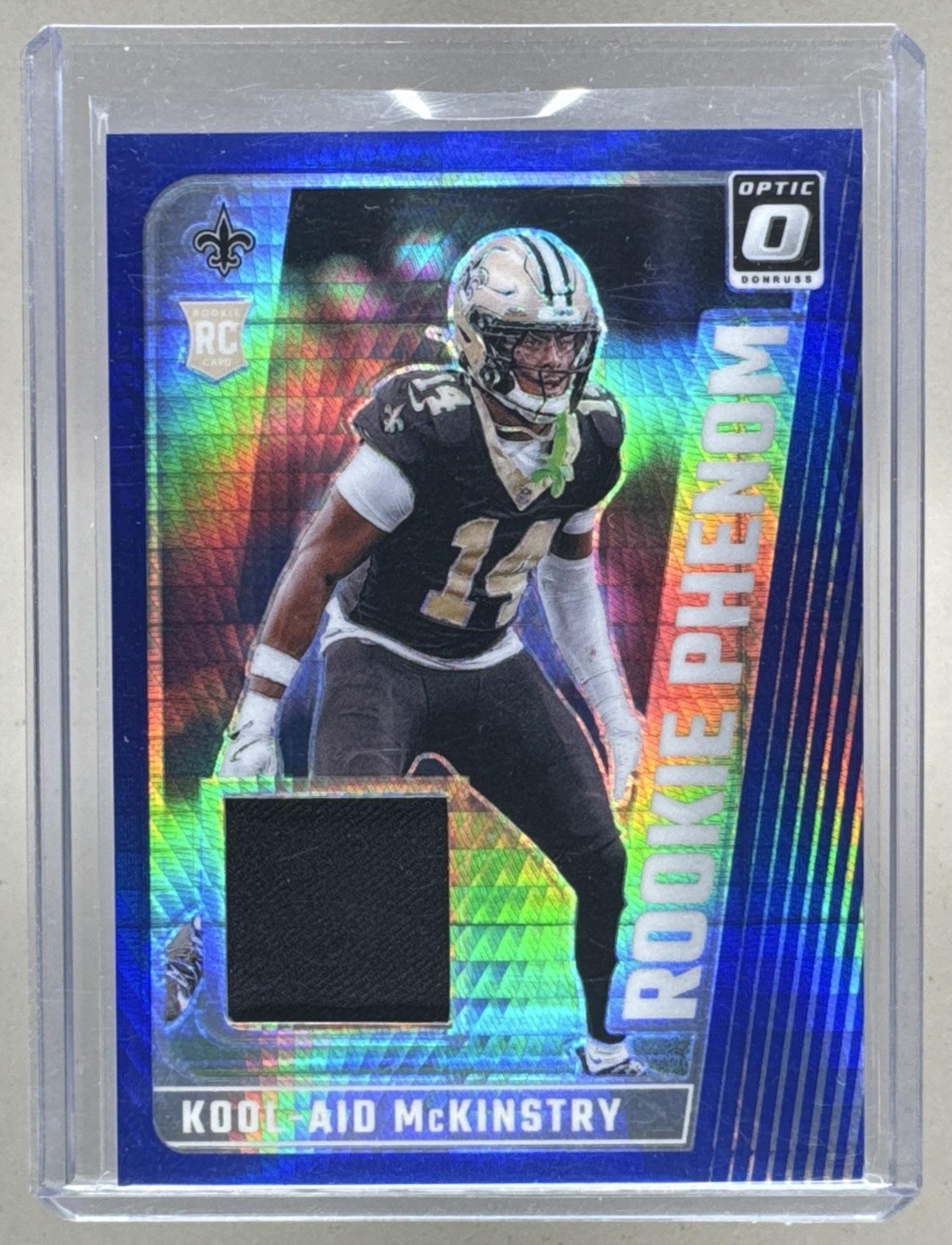 Kool-Aid McKinstry Panini Donruss Optic Rookie Phenoms Relics #RPBKMY Base