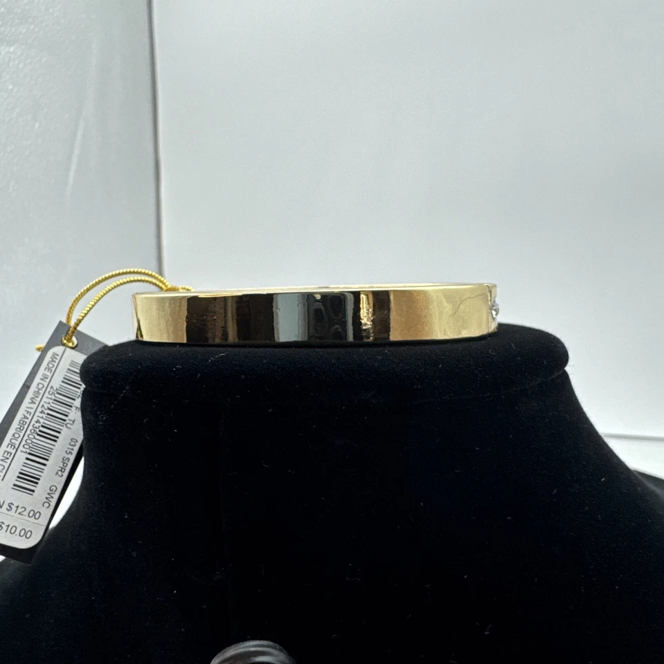 Bebe Troy Bracelet / Bangle Gold With Rhinestones - Image 4 of 4