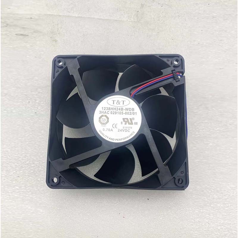 NEW ABB 3HAC029105-002 1238HH24B-WDB Robot Controller Cooling Fan Fast Delivery