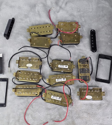 #ad #ad Lot Humbucker Guitar Pickups Epiphone LP Neck Bridge Electric Parts Repair $159.99