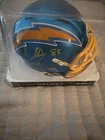 Antonio Gates Signed Riddell Flash Mini Helmet (Beckett) - Chargers