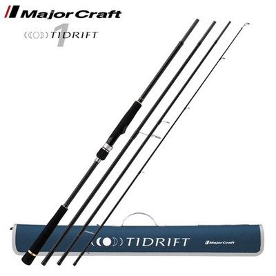 MAJOR CRAFT Fishing Spinning 4pcs Travel Rod TIDRIFT 1G TD1-964ML