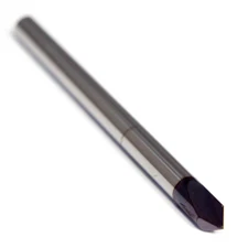Microcut 62045TL Carbide Chamfer Mill 1/8" 45° AlTiN