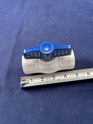 Homewerks VBV-P40-E5B Ball Valve PVC 1 X 1'' Solvent 150 Psi