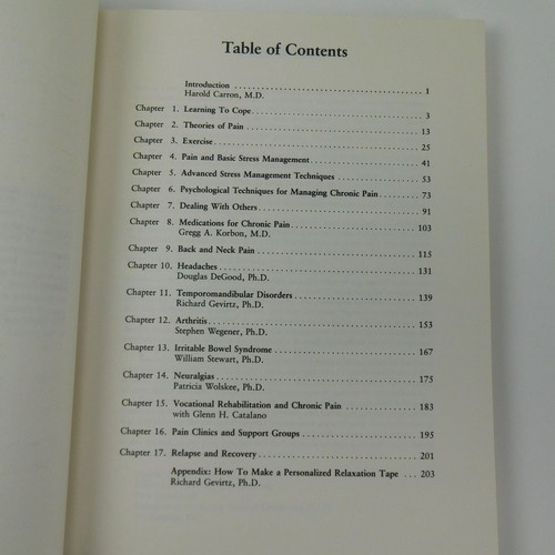 The Chronic Pain Control Workbook By Ellen Mohr Catalano, M.A. - Picture 7 of 8