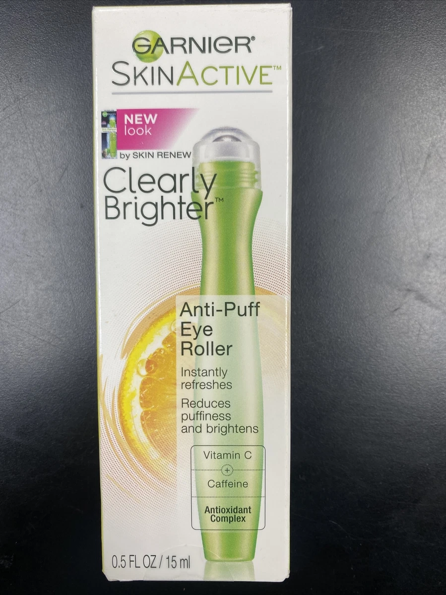 Garnier Skin Renew Clearly Bright Anti Puff Eye Roller 0.5oz