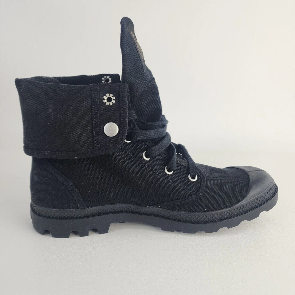 Botas de Canva PALLADIUM Sueltas 92353060 Senderismo De Colección Negras Talla 4.5 Juveniles = 6 Wmn Foto 3 de 4