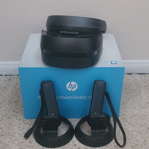 HP VR1000100 Windows Mixed Reality (WMR) Headset with Controllers eBay