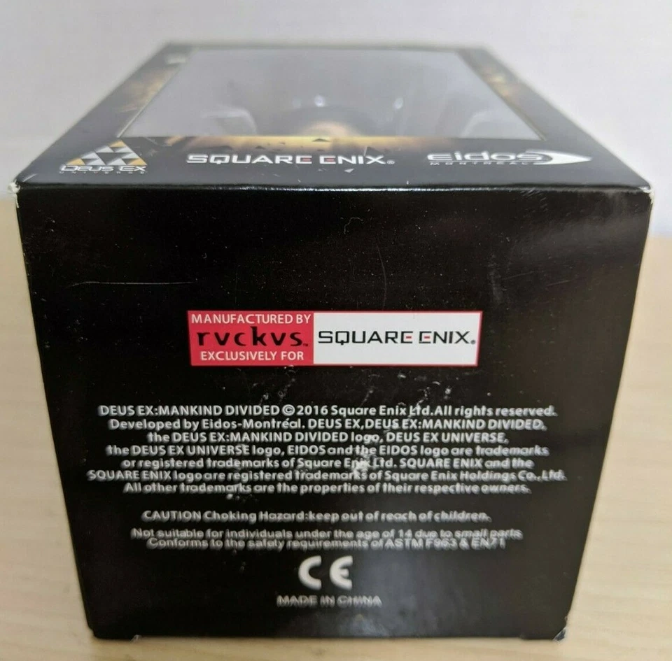 Deus Ex Mankind Divided Square Enix Eidos Figure Lootgaming Lootcrate New 2016 - Image 4 of 4