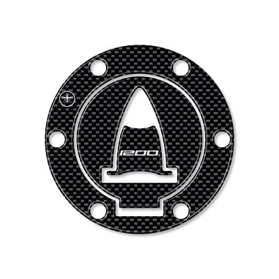 Tappo Serbatoio ADESIVI 3D PROTEZIONE per MOTO DUCATI MULTISTRADA 1200 Carbon