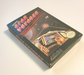 Star Voyager (Nintendo Entertainment System, 1987) CIB Complete Good SHAPE NES