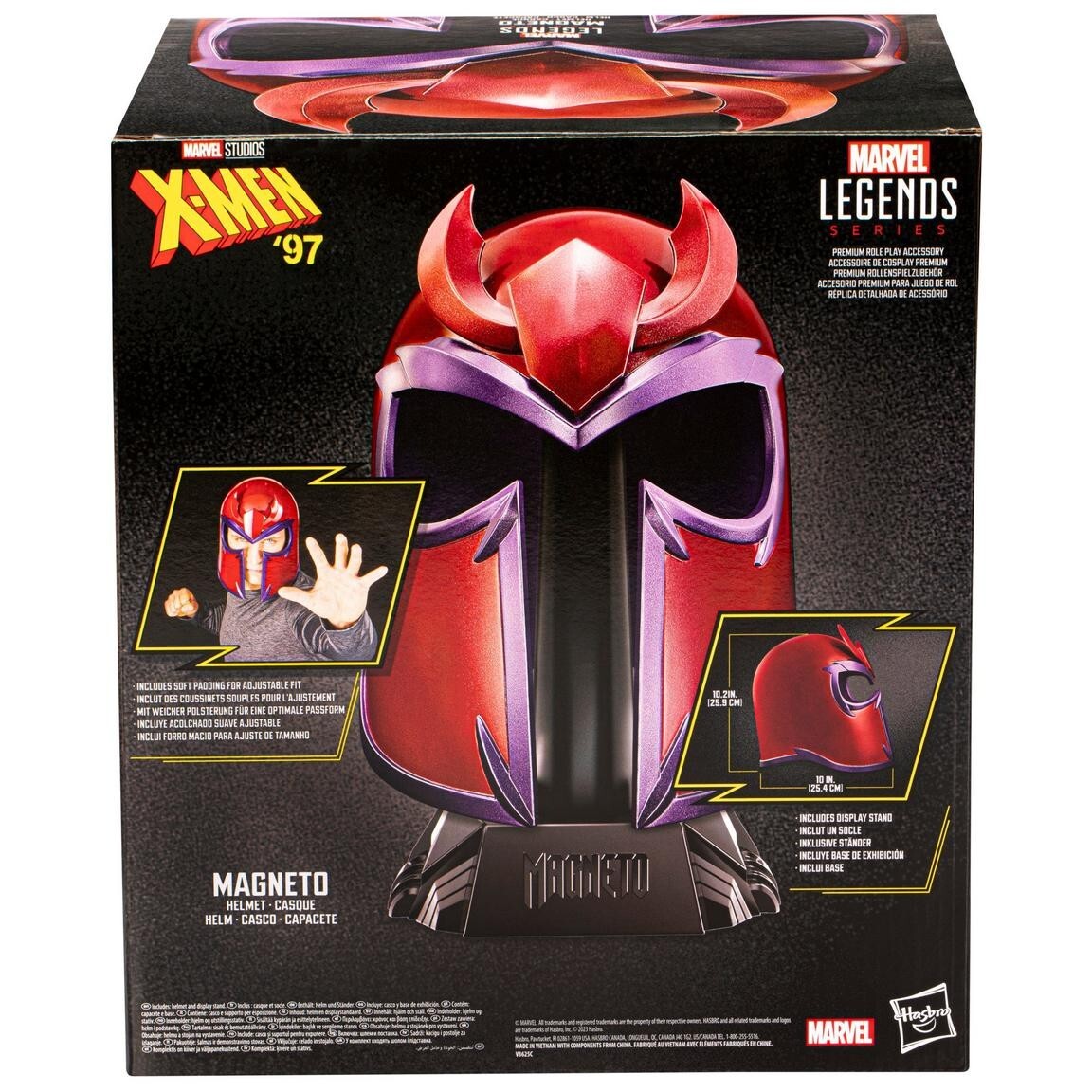 Marvel Legends Series Magneto Premium Roleplay Helmet, X-Men '97