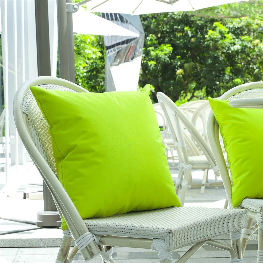 Lime green patio cushions cheap