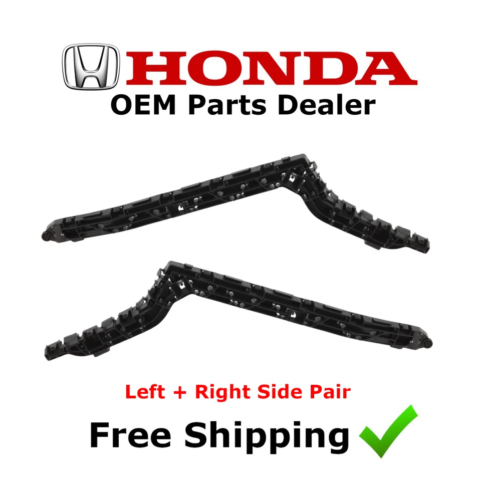 Par de soportes espaciadores de parachoques trasero lateral derecho + derecho Honda CR-V 2012-2014 NUEVO (OEM) Foto 3 de 4