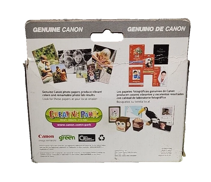 Canon ip3300 Ink and Paper Combo UPC 6068502041 Foto 3 de 4