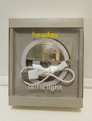 heyday Cell Phone Selfie Light, Art Deco,Open box  