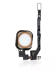 Replacement Home Button With Flex Compatible For iPhone SE (2016) (Rose Gold)