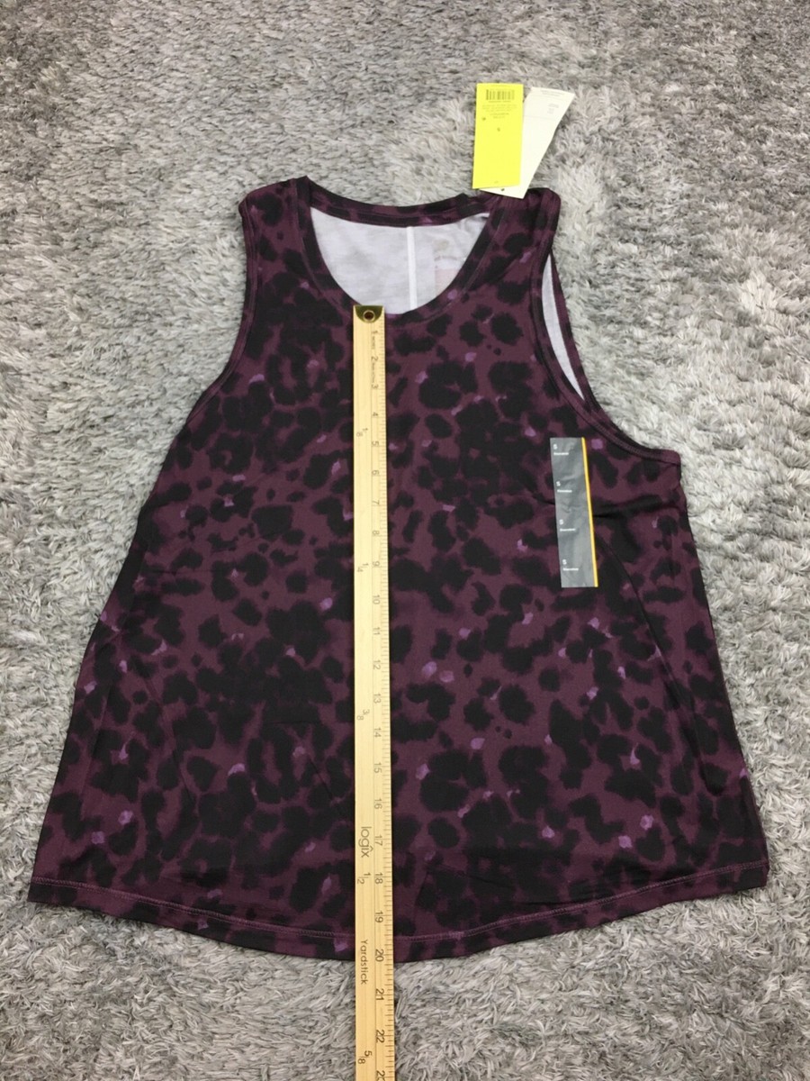 purple cheetah tank top