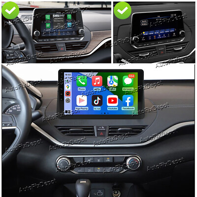 For 18-21 Nissan Altima L34 Apple Carplay Car Radio Android 13 GPS FM Stereo DSP