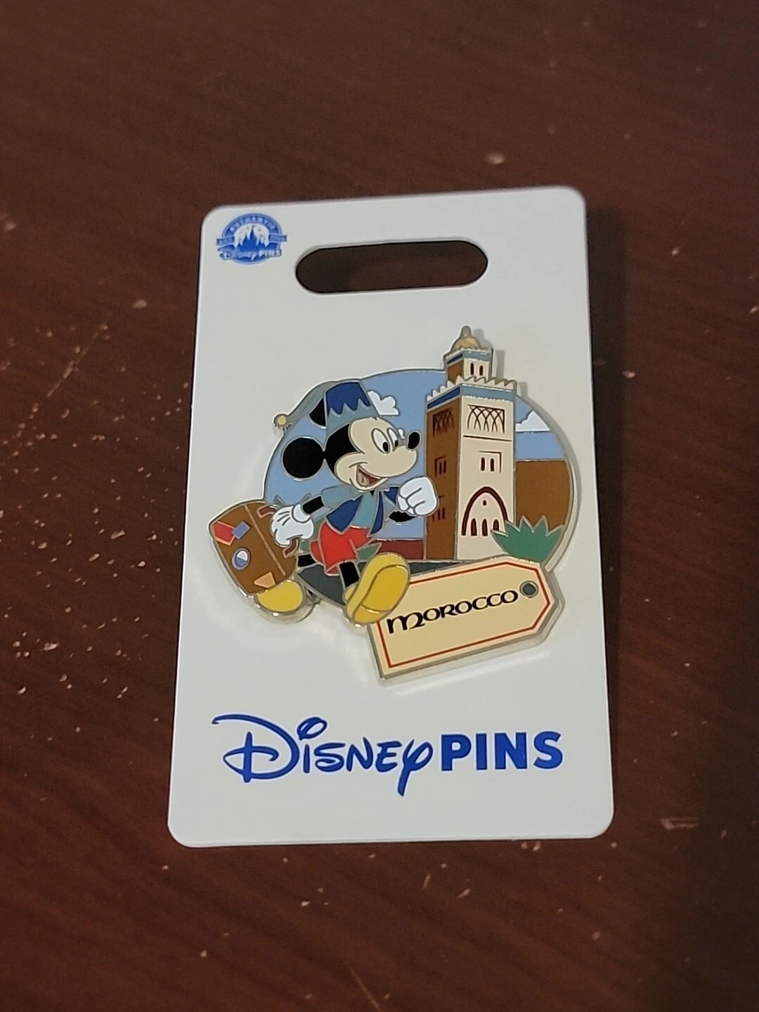 Disney Pin 165689 WDW - Mickey Traveling - Morocco - EPCOT - Koutoubia Minaret