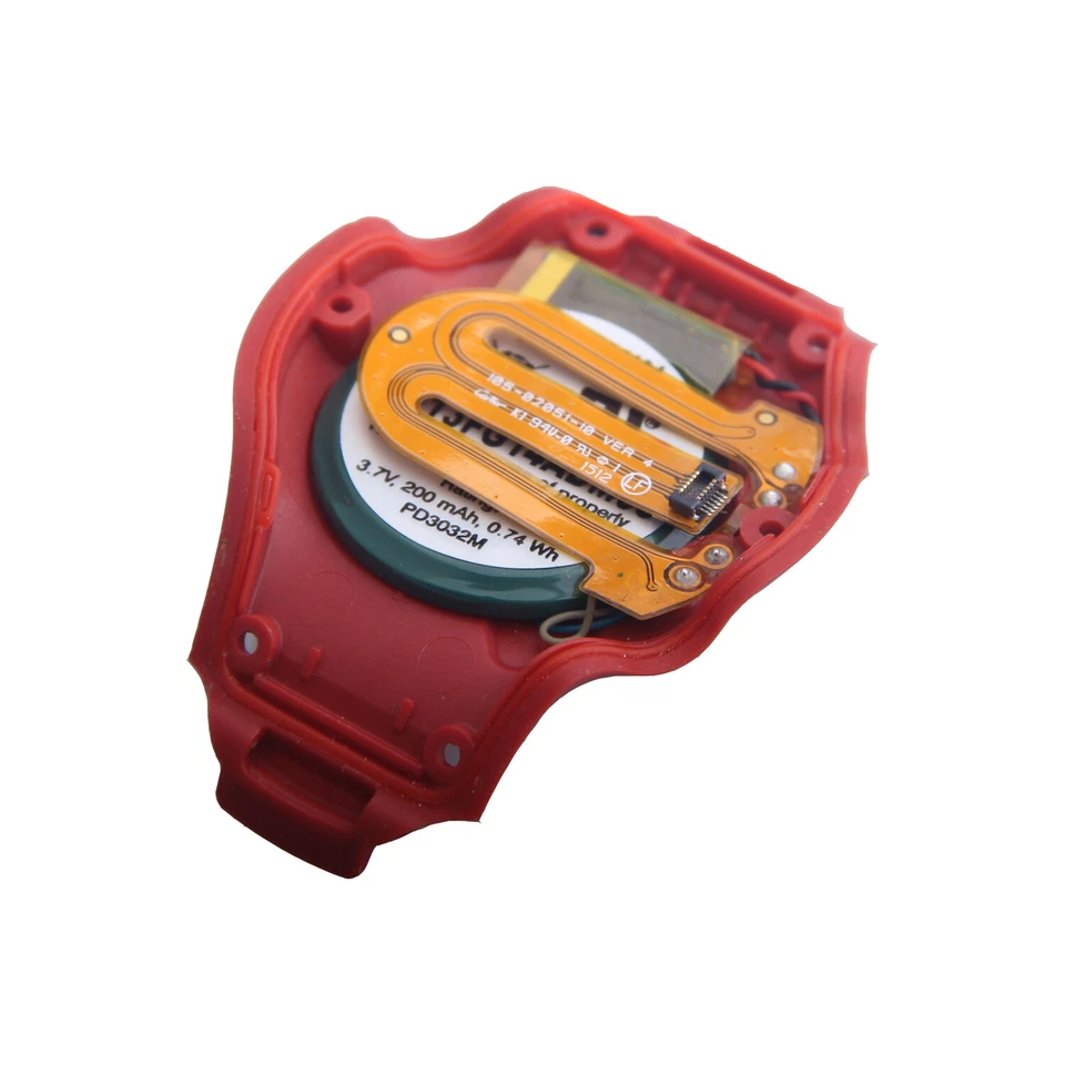 Coque Arrière Rouge Inférieure Avec Batterie Noire Pour GARMIN APPROACH S3 - Photo 3/4