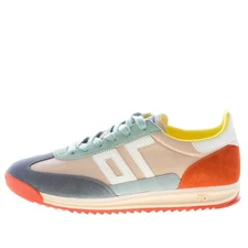 BACK 70 Men's Shoes Sneaker Barkley Jogger Fabric Nylon & Suede Multicolor