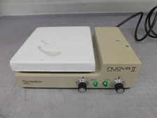 THERMOLYNE NUOVA II SP18425 STIR PLATE WITH HEATER. M6195