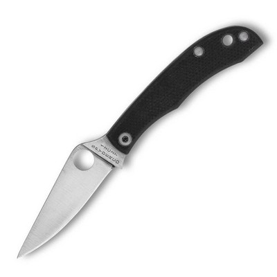 Spyderco Honeybee G10 Plain Edge   Mini-Taschenmesser mit Edelstahlklinge