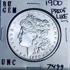 1900 BU GEM MORGAN SILVER DOLLAR UNC MS+++ U.S. MINT RARE COIN 7499