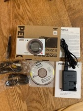 Pentax Optio Rz18 White Compact Digital Camera Working Well