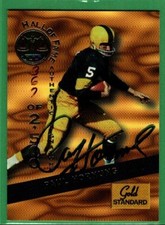 1994 Gold Standard Hall of Fame Paul Hornung Autographs /2500 Auto #HOF13