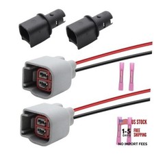 Side Marker Light Bulb Socket Connector Harness 6R3Z-13411-BA Compatible with