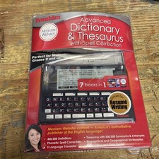 Franklin Merriam-Webster Electronic Advanced Dictionary  Thesaurus MWD-1500