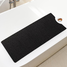 Bathtub Mat Non Slip Shower Mat Soft PVC Loofah Bath Tub Mats with Drain for Bat