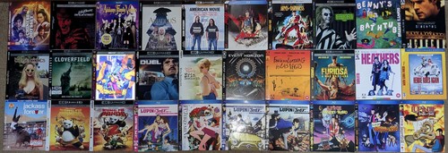 4K and Blu-ray Slipcovers lot! (NO DISCS)