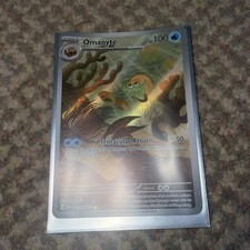 Omanyte 180/165 SV2a 151 English Full Art Pokemon Card NM
