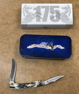 Colt CT331A Muskrat 2 Blade Pocketknife- New in 175th Anniversary