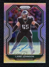 2020 Panini Prizm Silver Prizm Auto Lane Johnson #173 Auto 1t96