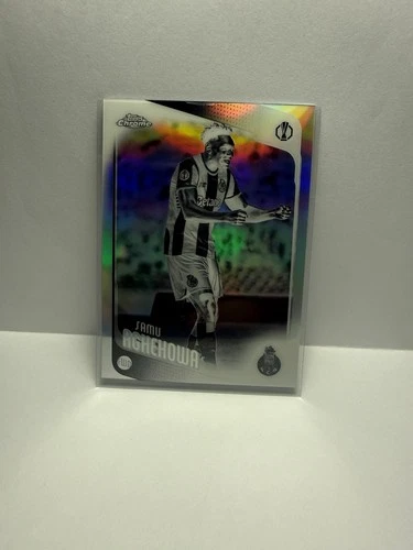 2025-26 Topps Uefa Club Competitions - Samu Aghehowa #133 Negative RC Refractor