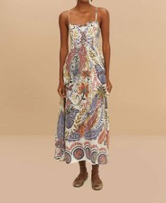 Farm Rio Loopy Cups Maxi Dress Size XS