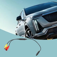 Rear View Camera Adapter Cable 35cm Long Universal Flexibile Compact Stable