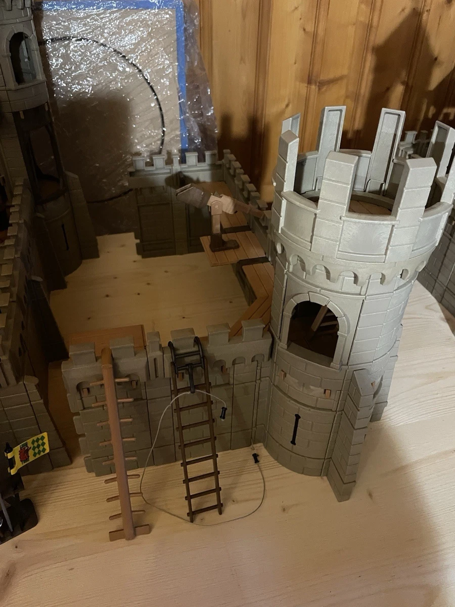 PLAYMOBIL MOYEN AGE Piéce Détachée Mur Avec Ouverture Fenetre Gris Chateau EUR 2,49 - FR - Foto 6